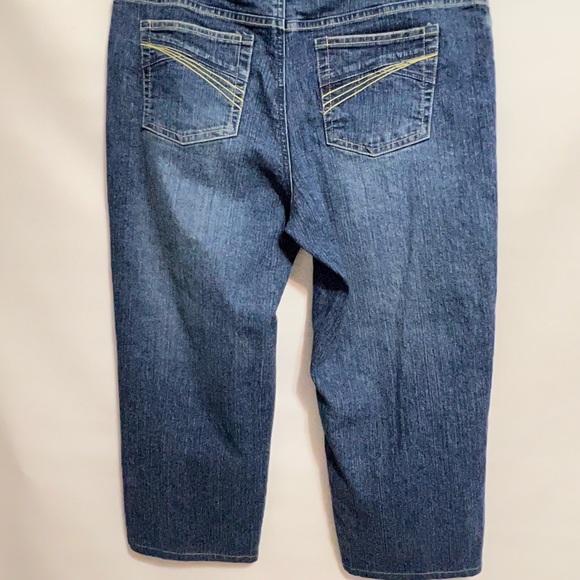 Liz Claiborne womens straight leg jean NWT sz 12 petite great jean timeless - Picture 6 of 11